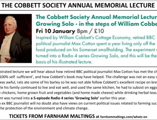 Cobbett lecture January 2025