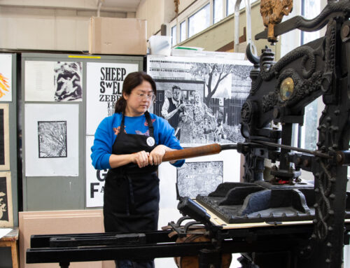 Exhibition of Marshall Barnes prints